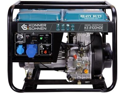Diiselgeneraator KS 8100HDE 6kW