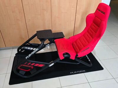 Playseat Trophy Red + Gearshift Mount