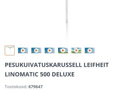 Pesukarussell leifheit linomatic 500 easy