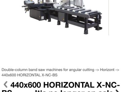 UUS metallilintsaag 440*600 HORIZONTAL