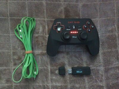 WIRELESS MÄNGUPULT PS3/PC, VASTUVÕTJA, KAABEL 3m