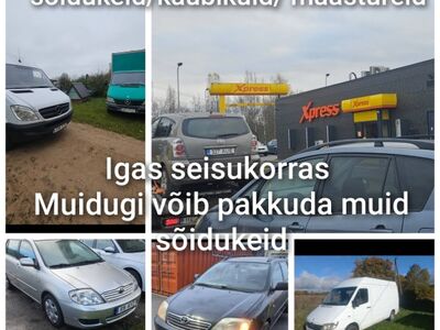 Toyota / MB sõiduk / kaubik / maastur (OST)