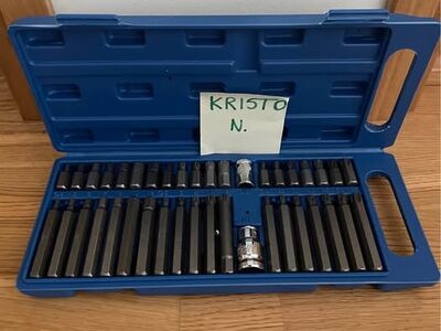Torx/kuuskant otsikute komplekt, 40-osaline