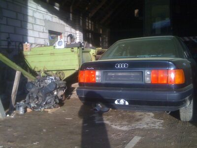 Audi 100 C4 allesjäänud varuosad