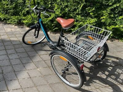 UUS kolmerattaline akuga jalgratas