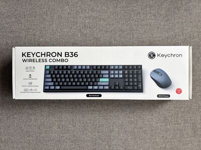 Keychron B36 Wireless Combo (klaviatuur + hiir)