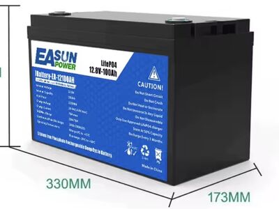 Lifepo4 12v 100ah aku / BMS