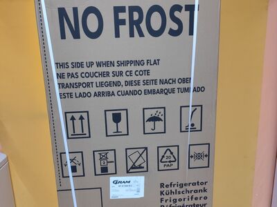 Uus no-frost külmik GRAM, garantiiga