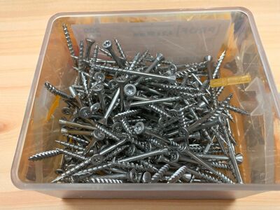 Roostevabad terrassikruvid 4.2x55mm A2 200tk