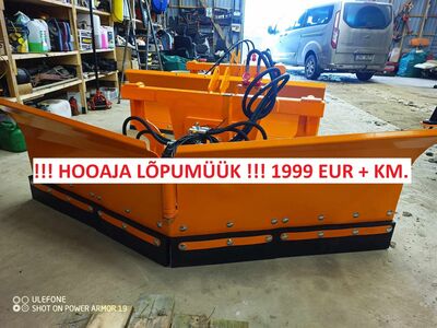 UUS libliksahk/lumesahk 2.2m, kohe saadaval