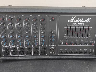Marshall PA 400 mixer/amplifier