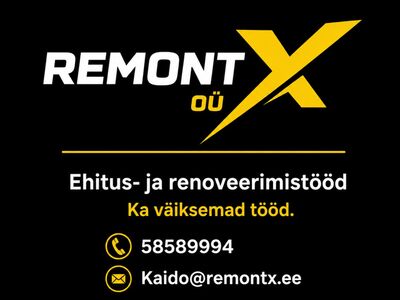 Ehitus- ja renoveerimine