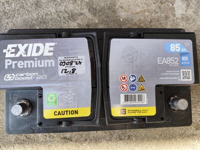 EXIDE autoaku