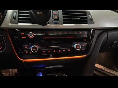 Bmw f30/31 led valgusega keskkonsool