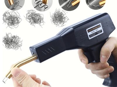 Plastiku kuumklammerdaja 50W + klambrid