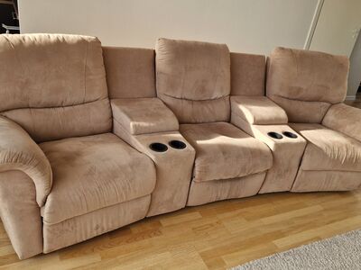 Recliner diivan 3-osaline