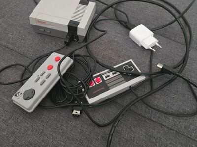 Nostalgiline Nintendo NES 8-bit Mängukonsool