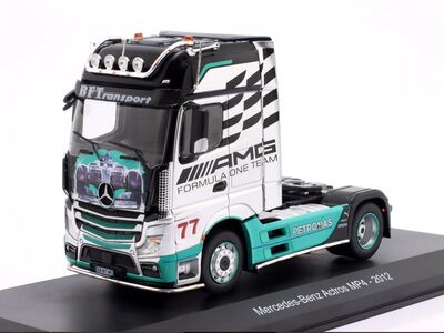 Mercedes Actros MP4 AMG 1:43 mudel mudelauto