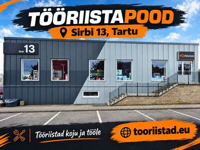KÜLASTA MEIE TÖÖRIISTAPOODI – TARTU, SIRBI 13!