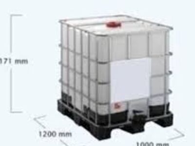 1000L PLASTMAHUTID, PUHTAD, VAJADUSEL TRANSPORT