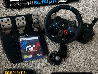 ????️ MÜÜA Logitech G29 komplekt – 260 €