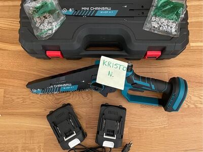 Akukettsaag / oksasaag õlitusega, 18v Makita akul