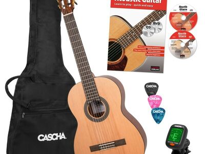 4/4 klassikalise kitarri komplekt Cascha HH 2139 E