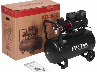 Õlivaba kompressor KRAFT&DELE 50L (2500W) KD4082