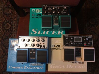 Boss SL-20, CE-20, DD-20