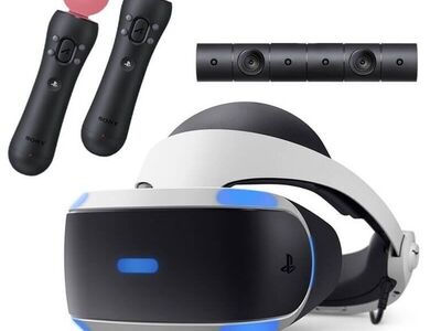 Sony PS4 PlayStation VR V2 + Camera v2 + 2 Move