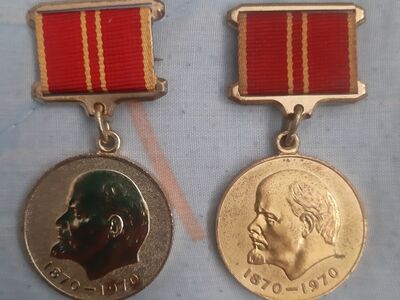 Medaljon 2tük Lenini 100 sünd