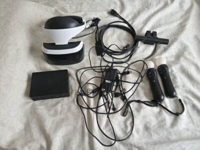 Sony Playstation VR + PS4 kaamera ja 2 move pulti