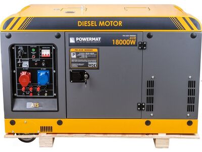 Diiselgeneraator generaator 18kW Powermat 230V400V