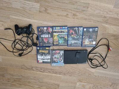 Sony Ps2 Slim mängudega Playstation 2
