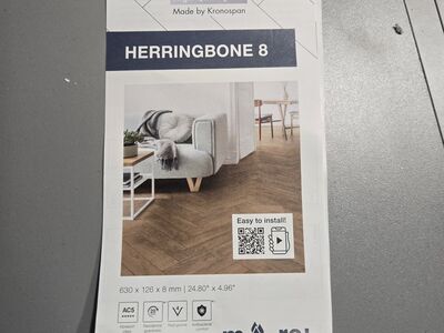Laminaatparkett Krono Herringbone 8