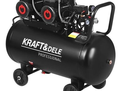 Õlivaba kompressor 100L 2x2200W KD4083