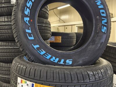 245/60R15 uued suverehvid valge kirjaga