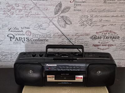Retro Panasonic RX-FS400 raadio/kassettmakk