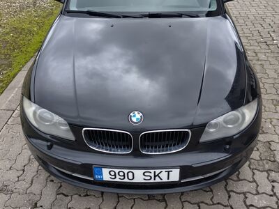 BMW 116D Facelift, reg. nr 990SKT