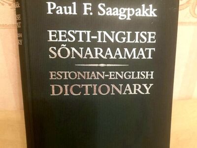 EESTI-INGLISE SÕNARAAMAT (A4 formaat)