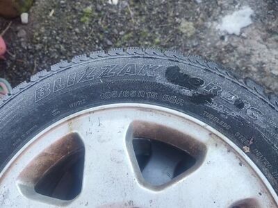 5x110 Opeli 15" veljed lamellrehvidega