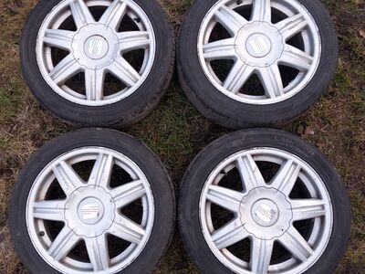 VAG valuveljed 5x100 R16-6.5 + uued Laufenn rehvid