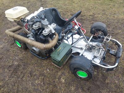 Kart 500 cc, suzuki gs500 mootor