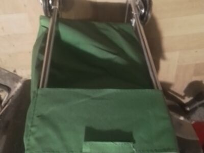 Складная тележка для покупок с подъёмники колёсами