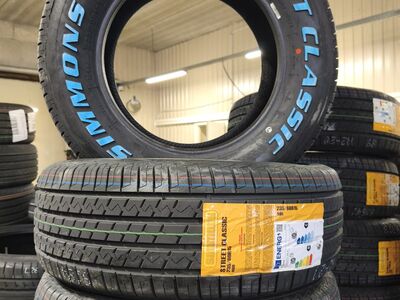 235/60R15 uued suverehvid valge kirjaga