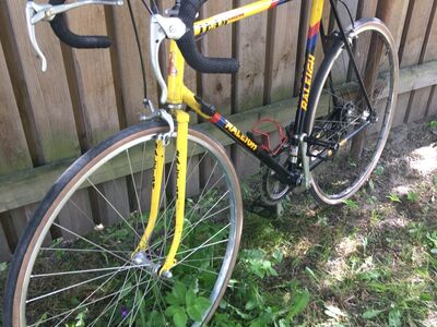 Maanteratas Raleigh 1980ndatest