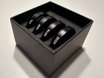 Set of 4 TELESIN CPL/ND8/ND16/ND32 filters