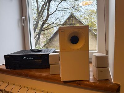 KENWOOD KR-V7040, BOSE ACCOUSTIMASS 5 SERIES