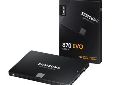SAMSUNG 870 EVO 500GB 2.5" SATA SSD