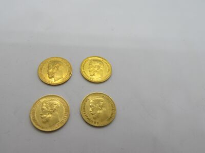 Tsaariaegsed 5-rublased kuldmündid 1897-1901
